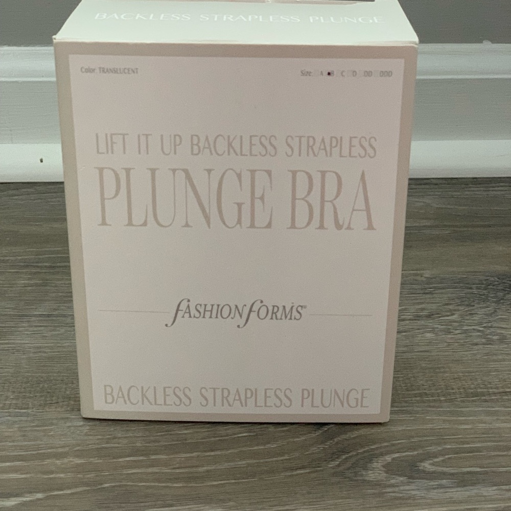 Fashion Forms Nude Plunge Bra